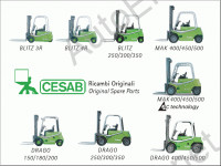Cesab Forklifts    Cesab BLITZ, MAK, DRAGO