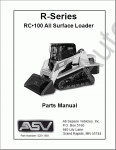 ASV RC-100 Rubber Track Loader Service Manuall  ,       ASV RC-100