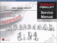 Nissan ForkLift Service Manual       Nissan, ,  