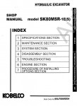 Kobelco SK80MSR-1E(S) Crawler Excavator Service Manual        SK80MSR-1E(S),     Kobelco