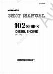 Komatsu Engine 102E Series for Komatsu ForkLifts 2          Diesel Engine 102E (CX,DX)
