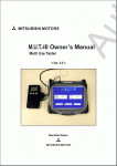 Mitsubishi M.U.T.-III Diagnostic Software PRE15031 + flash      Ver.PRE15031-00