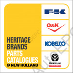 New Holland CE Heritage Brands    New Holland, Fiat Kobelco, O&K, Kobelco, New Holland Constructions