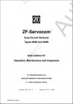 ZF Servocom Types 8096 and 8099 Dual Circuit Versions Instruction for Operation, Maintenance and Inspection