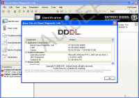 Detroit Diesel Diagnostic Link 7.08 (DDDL 7.08)     Detroit Diesel DDDL 7.08, Compatible with Windows 7 Operating System (32 & 64 bit) 