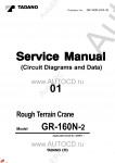 Tadano Rough Terrain Crane GR-160N-2 - Service Manual      ,    ,  ,  ,    .