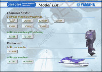 Yamaha Outboard Motors & Watercraft Repair 2003-2004    4-      .