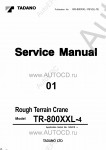 Tadano Rough Terrain Crane TR-800XXL-4 - Service Manual      ,    ,  ,  ,    .