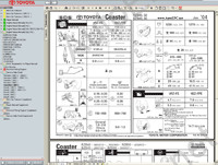 Toyota Coaster / Optimo Service Manual 01/1993-->,   , , , ,  ,  
