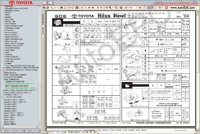 Toyota Hilux 1997-2005 Service Manual (08/1997-->08/2005),     ,  , ,   ,  