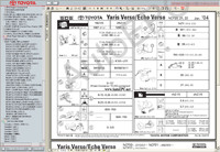 Toyota Yaris Verso / Echo 1999-2005 Service Manual (08/1999-->09/2005),      , , ,  ,  ,  