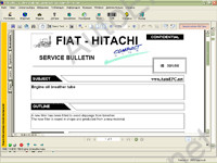 New Holland Construction PAL (Fiat Hitachi, Fiat Kobelco, O&K) 2009 PowerView, ������� ��������� ������������ ������� New Holland Construction PAL (Fiat Hitachi, Fiat Kobelco, O&K)