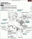Honda Engines документация по ремонту горизонтальных и вертикальных двигателей Honda