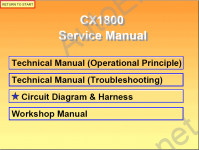 Hitachi Hydraulic Crawler Cranes Service Manual     ,    Hitachi,     Hitachi