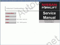 Nissan ForkLift Service Manual       Nissan, ,  