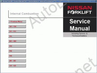 Nissan ForkLift Service Manual       Nissan, ,  