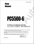 Komatsu CSS Service Mining - Hydraulic Mining Shovels       PC1800, PC2000, PC3000, PC4000, PC5500,  