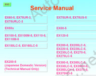 Hitachi Hydraulic Excavators Workshop Service Manual      ,    