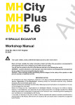 New Holland Wheel Excavators MHCity / MHPlus / MH5.6 Service Manual ����������� �� ������� �������� ������������ New Holland, ������������� � �������������� ����� ��� ������ MH5.6 / MHPlus 