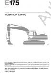 New Holland E175 Crawler Excavator Service Manual      New Holland E175,       