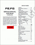 Mitsubishi FUSO 2009 Service Manual руководство по ремонту и обслуживание грузовиков Мицубиши Фусо, диагностика, электрические схемы Mitsubishi Fuso FE, FG, FK, FM серии 2009 год