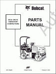 Электронный каталог запчастей для виброкатков Bobcat (Бобкат), PDFBobcat Vibratory Compactors, PDF.