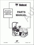 Электронный каталог запчастей для виброкатков Bobcat (Бобкат), PDFBobcat Vibratory Compactors, PDF.