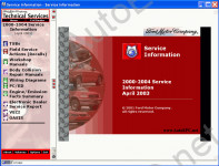 Ford Service Information WorkShop, Wiring Diagrams