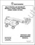 Mark Lift Parts Manuals, Service, Operation and Maintenance Manuals.