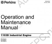 Perkins Engine 1103D        1103D Industrial Engine