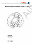 Tadano Knott Brake Technology TM 89/03 Maintenance and Repair Instructions TM 89/03 (Wedge brake 410x180, 500x120, 500x160, 500x180 Simplex / Duplex)