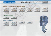 Yamaha Outboard Motors Repair 2001 MY    4-   .