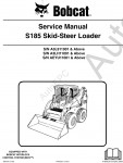 Bobcat Loaders Skid-Steer, All-Wheel Steer        - 220, 300, S70, S100, S130, S150, S160, S175, S185, S205, S220, S250, S300, S330, PDF