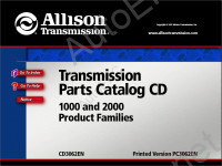 Allison Transmission Parts Catalog 1000 and 2000 product families   