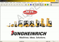 JETI ForkLift (Jungheinrich Fork Lifts) v4.30 электронный каталог запчастей вилочных погрузчиков Джунгхейнрих и документация по ремонту для погрузчиков Jungheinrich Fork Lifts. Электрические схемы погрузчиков. 