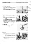 Komatsu Components of Komatsu Engine Components of Komatsu Engine - Turbocharger, Air Compressor, Fuel Injector Pump, Fuel Injector Pump Governor, Fuel Supply Pump, Water Pump, Fuel Pump.