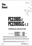 Komatsu Hydraulic Excavator PC228US-2, PC228USLC-1,2 Workshop Manual for Komatsu Hydraulic Excavator PC228US-2, PC228USLC-1,2