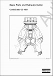 Hydraulic Breakers         - WARATAH, Hitachi, Furukawa, Montabert Breakers, Terex Arrowhead, INDECO, Atlas Copco KRUPP, GB, PDF