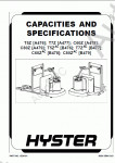 Hyster Class 3 Electric Motor Hand Trucks Repair Manuals документация по ремонту в PDF для погрузчиков фирмы Hyster Class 3 Electric Motor Hand Trucks