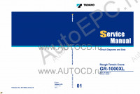 Tadano Rough Terrain Crane GR-1000XL-3 - Service Manual     GR-1000XL-3    ,    ,  ,  ,    .