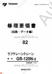 Tadano Rough Terrain Crane GR-120N-2 - Service Manual      ,    ,  ,  ,    .