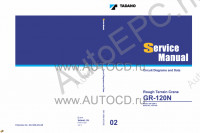 Tadano Rough Terrain Crane GR-120N-2 - Service Manual      ,    ,  ,  ,    .