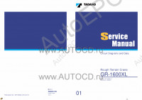 Tadano Rough Terrain Crane GR-1600XL-2 - Service Manual      ,    ,  ,  ,    .