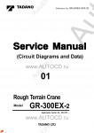 Tadano Rough Terrain Crane GR-300EX-2 - Service Manual      ,    ,  ,  ,    .