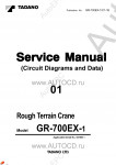 Tadano Rough Terrain Crane GR-700EX-1 - Service Manual      ,    ,  ,  ,    .