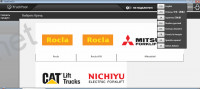 TruckTool 3.15 Mitsubishi Fork Lifts, Caterpillar Forklift, Rocla fork lifts      , , , NICHIYU, UniCarriers